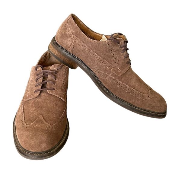 Vionic | Shoes | Vionic Mens Bowery Bruno Suede Wingtip  display picture 2